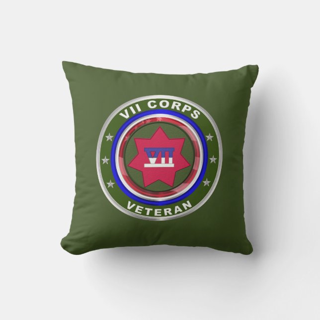 Coussin Vétéran du VIIe corps (Recto)