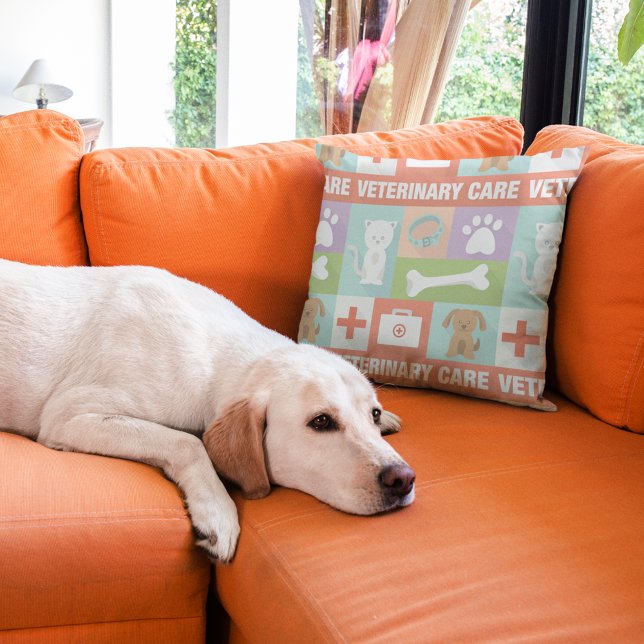 Coussin Vétérinaire Professionnel Iconique Conçu (Créateur téléchargé)