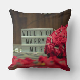 Coussin Veux-Tu M'Épouser ? Proposition de mariage