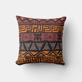Coussin Vibes Africaines Ethniques En Style Bohème