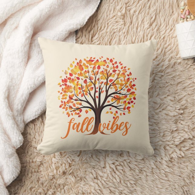 Coussin Vibes d'automne - Cosy Fall Tree (Couverture)