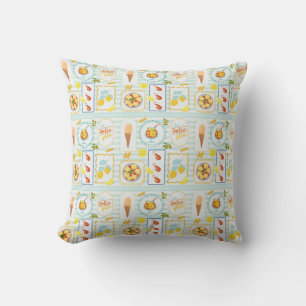 Coussin Vibes d'été méditerranéen