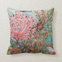 Vie de la mer côtière Aqua rose Crabe de corail Co