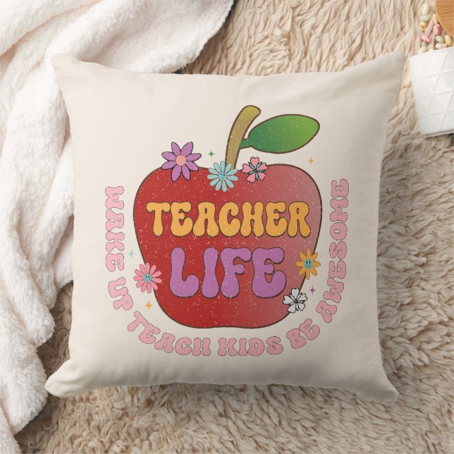 Coussin Vie de l'enseignant (Couverture)