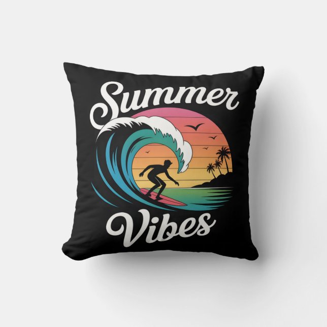 Coussin Vie estivale (Recto)