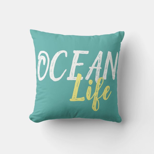 COUSSIN VIE OCÉANIQUE | (Recto)