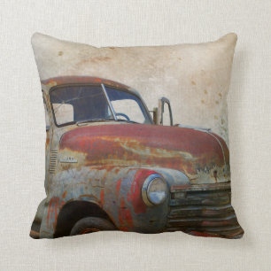 Coussin Vieille voiture ancienne rouillée