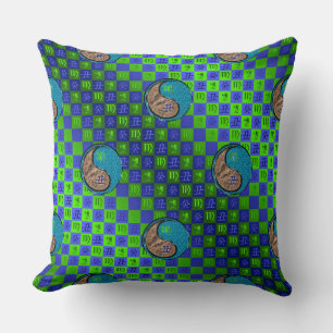 Coussin Vierge & Bœuf d'eau
