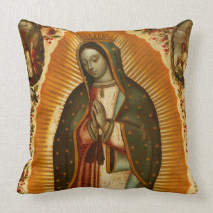 Coussin Vierge de Guadalupe Notre Dame Mère Marie