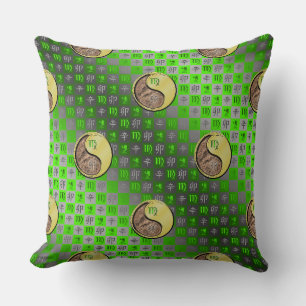 Coussin Vierge & Lapin de Métal