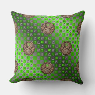 Coussin Vierge & Lapin de Terre