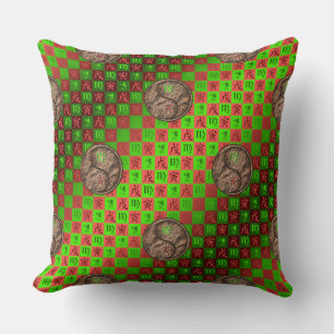Coussin Vierge & Tigre de Terre