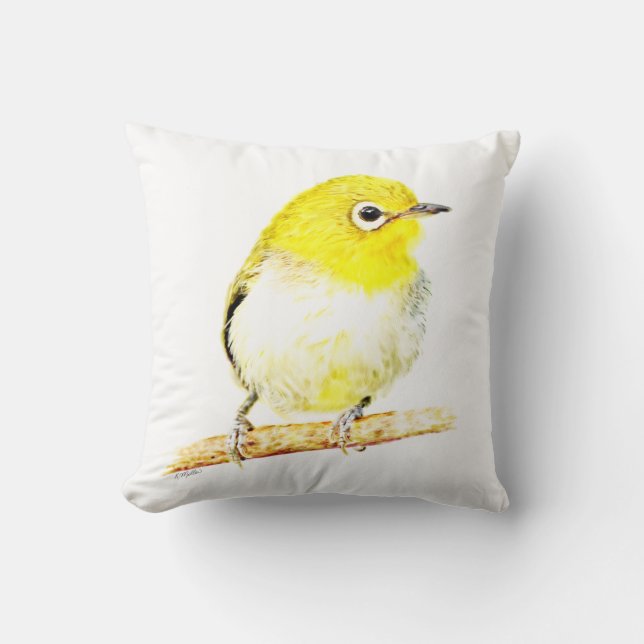 Coussin Viero jaune (Recto)