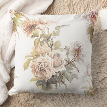 Vieux bouquet rose rose motif