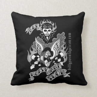 Coussin Vieux, bruyant et lent (b et w)