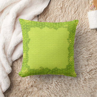 Coussin Vigne verte Feuilles Jeu d'oreiller