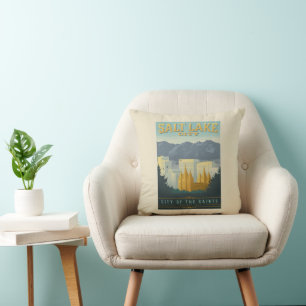 Coussin Ville des Saints Salt Lake City, Utah