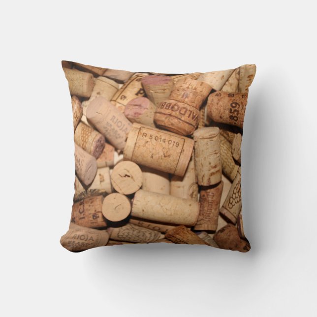 Coussin Vin Cork (Recto)