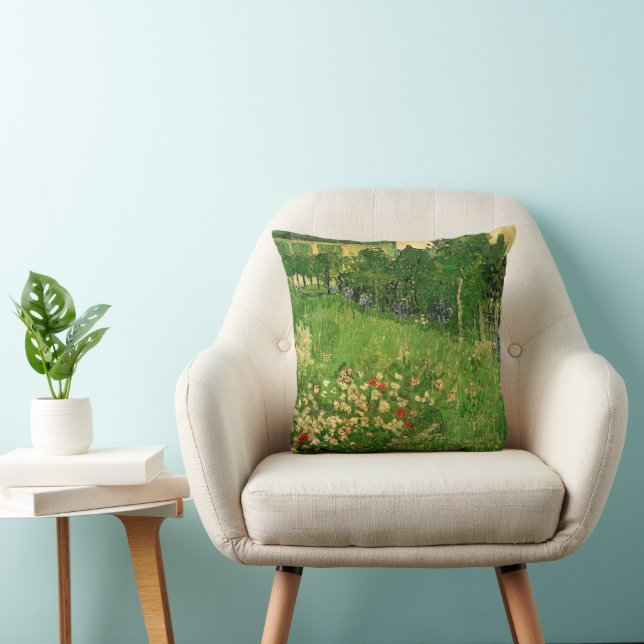 Coussin Vincent van Gogh - Daubigny's Garden (Chaise)