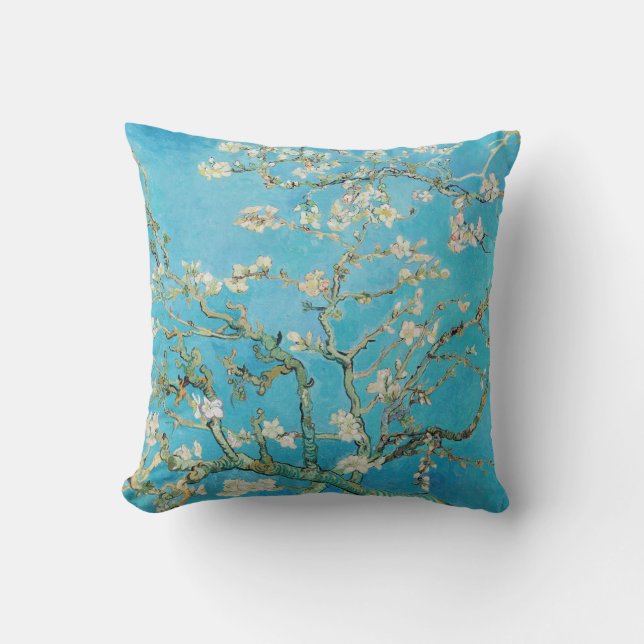 Coussin Vincent van Gogh - Fleur d'amandes (Recto)