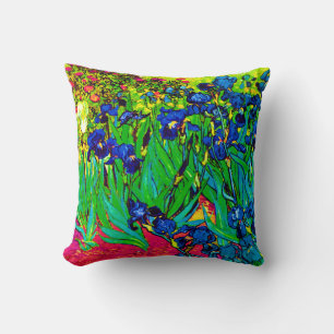 Coussin Vincent Van Gogh - Iris - Amoureux des Fleurs Pop 