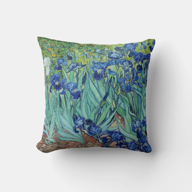 Coussin Vincent van Gogh, Irises (Recto)