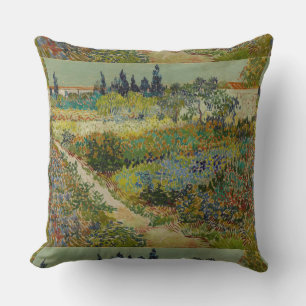 Coussin Vincent Van Gogh Jardin Vintage à Arles