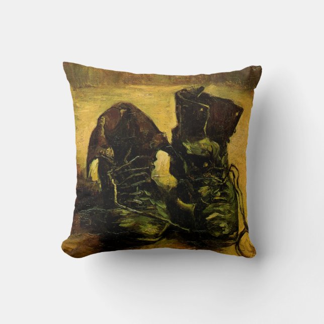 Coussin Vincent van Gogh - La vie morte avec une paire de  (Recto)