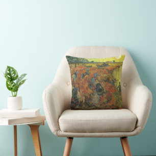 Coussin Vincent van Gogh - La Vigne rouge