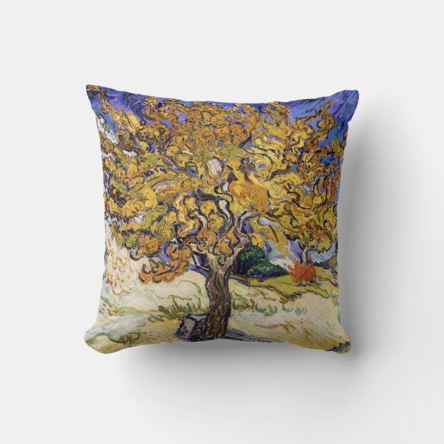Coussin Vincent van Gogh - Le Mulberry Tree (Recto)