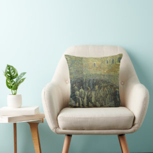 Coussin Vincent van Gogh - Les Prisonniers faisant de l'ex