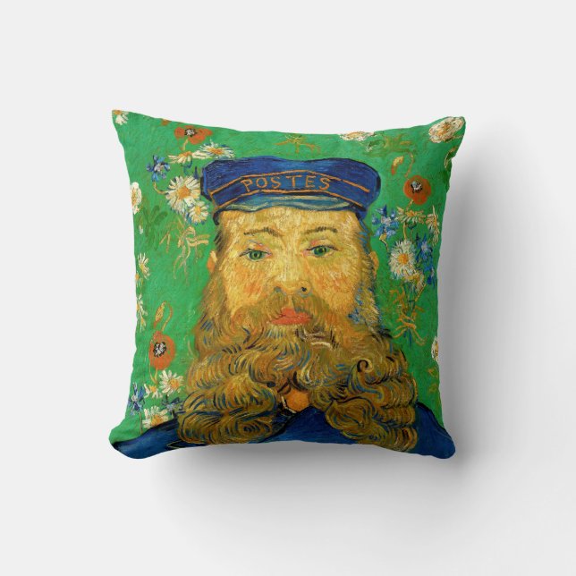 Coussin Vincent Van Gogh - Postman Joseph Roulin (Recto)