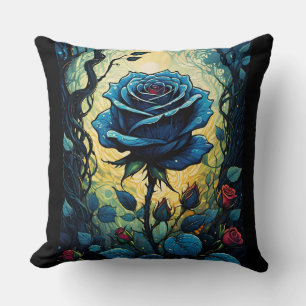 Coussin Vins Roses bleus 1