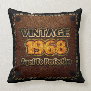Coussin Vintage 1968 - Âgé À La Perfection