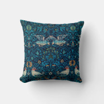 Vintage Abstrait botanique et Motif d'oiseaux