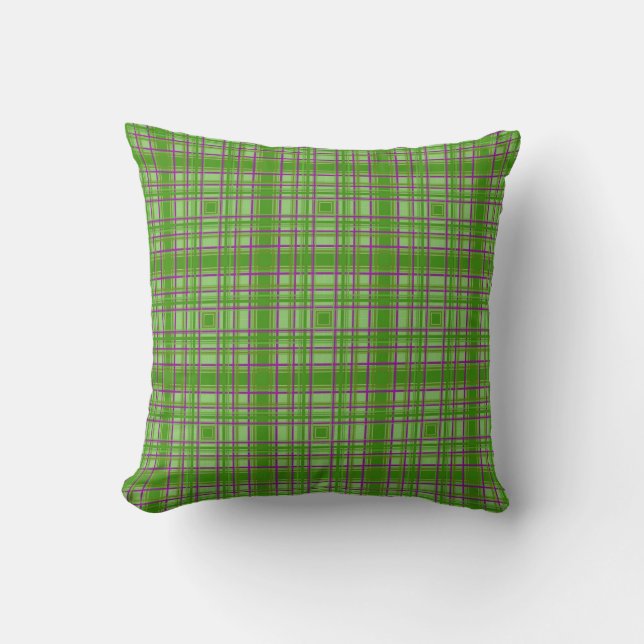 Coussin Vintage Abstrait trié 4 (Recto)