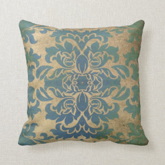 Coussin vintage bleu d'Arhaic