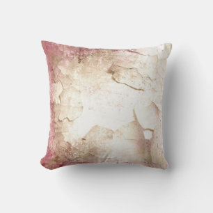 Coussin vintage couleur rose