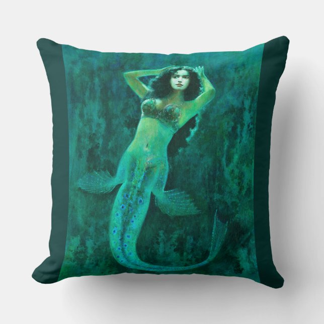 Coussin vintage de sirène (Recto)