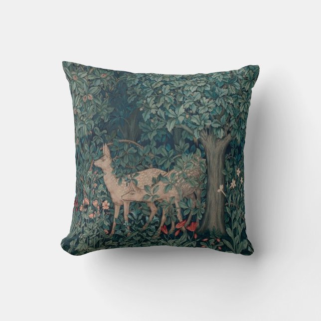 Coussin vintage de tapisserie (Recto)