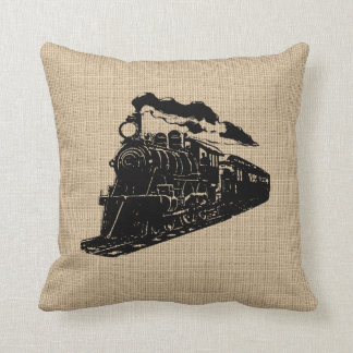 Coussin vintage de train