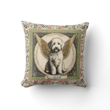 Vintage Goldendoodle Angel Personnalisé