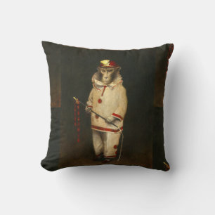 Coussin Vintage Jeu de singe magique