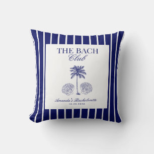 Coussin Vintage Moderne Club de Filles de la Marine sur la