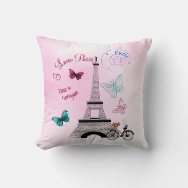 Coussin Vintage Paris (Recto)