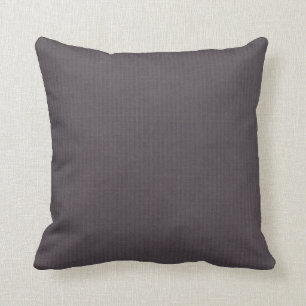 Coussin Vintage simple aubergine violet lin look déco