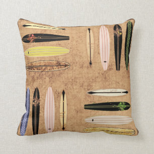 Coussin Vintage Surboard