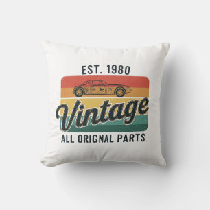 Coussin Vintage toutes les pièces d'origine