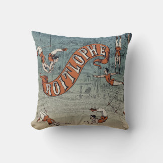 Coussin Vintage Victorian Circus 