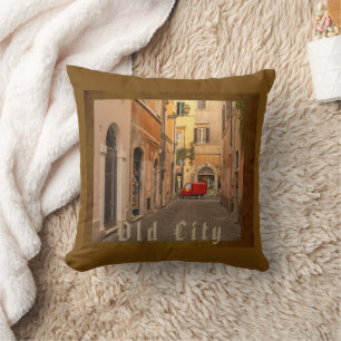 Coussin Vintage, Vieille Ville, Voiture Ancienne, Style An